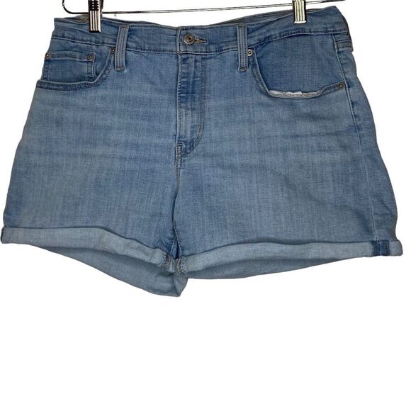 Levi Strauss mid length denim shorts size 31 - Picture 1 of 5